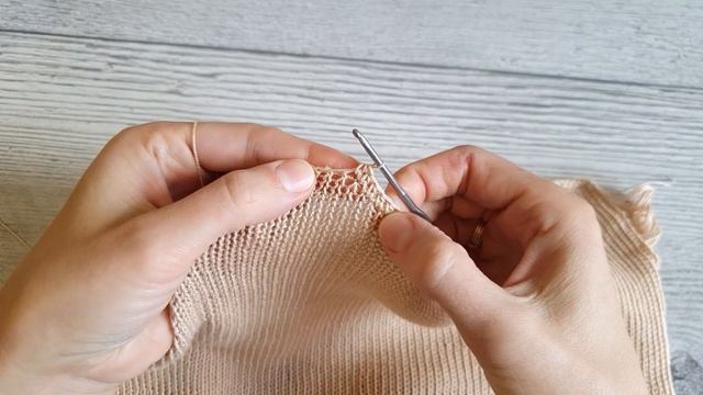 КАК КРАСИВО ОБВЯЗАТЬ НИЗ ИЗДЕЛИЯ.