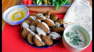 Фалафель - Быстрый рецепт. И фалафель в лаваше