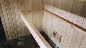Отделка ПАРНОЙ в КАРКАСНОЙ БАНЕ за 12 дней!