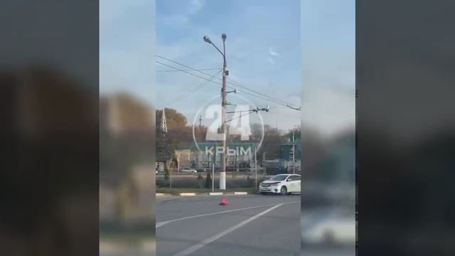 В районе железнодорожного вокзала в Симферополе произошло ДТП