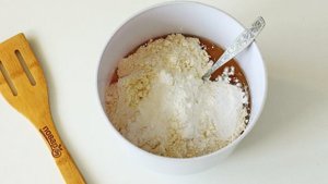 Постный пирог с яблочным пюре