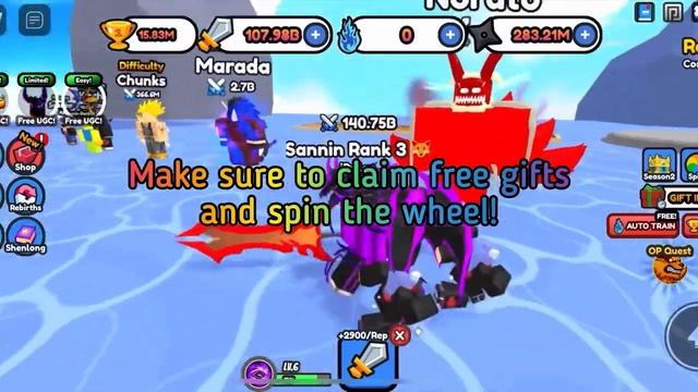 [FREE LIMITED UGC] How to get the RAINBOW SIX WINGS in Anime Energy Clash Simulator (ROBLOX) смотреть онлайн