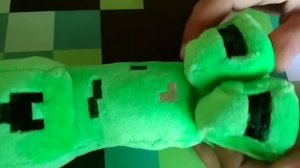 Обзор мягкой игрушки Minecraft сreper