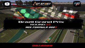 AOS Formula 2023 / rFactor2 / Brazil Grand Prix | #aceofspeed #2023 #rfactor2 #simracing