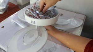 Как собрать Как подключить светодиодную люстру 3 цвета свечения с диммером!!!