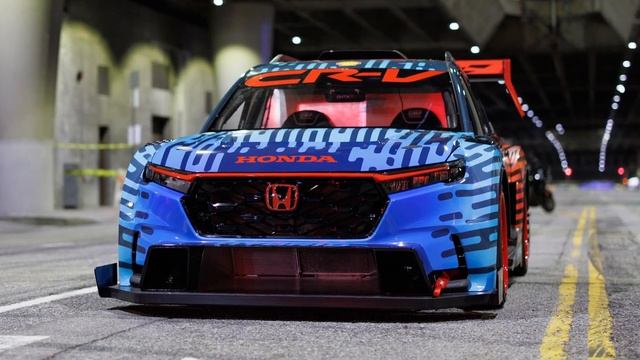 Honda CR-V Hybrid Racer is an 800hp super SUV смотреть онлайн