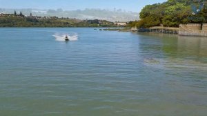 Jet-skiing, Hobson Bay , Auckland