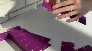 Как собрать коробку под 25 конфет?