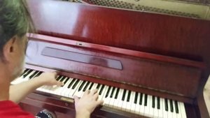 Звучание пианино " Calisia" 1960-х. ( ПНР).