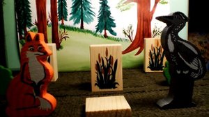 Лиса и журавль