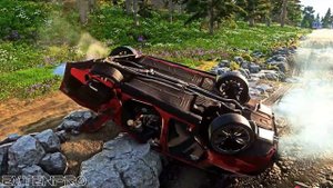 Cars VS Undulating Mud Road - BeamNG drive