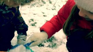 Влог Прогулка с детьми зимой или Влоги ребенок на прогулке