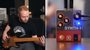Keeley Electronics Synth 1 on Bass Guitar