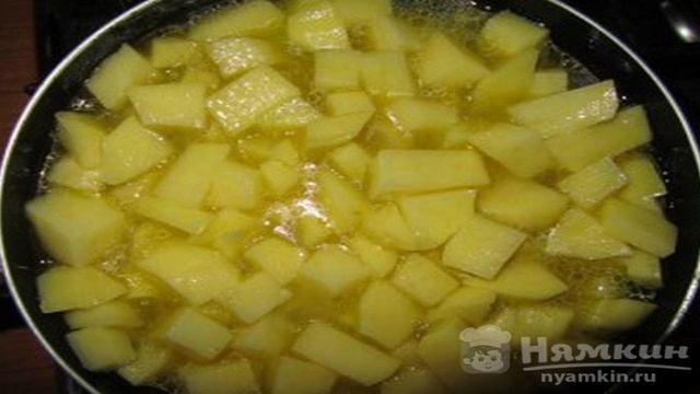 Омлет с картошкой и сыром в духовке