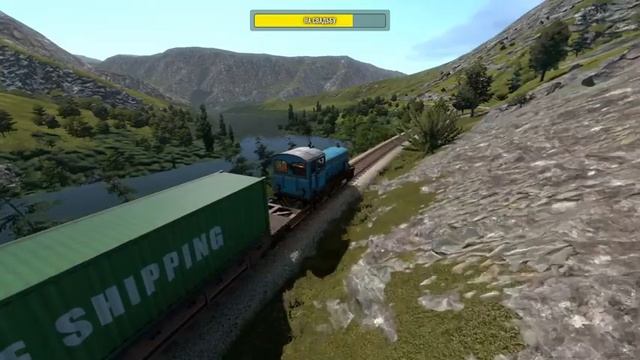 Едем на DM3 в порт - порадуем местных ретро-манёврами // Derail Valley: Simulator (5) смотреть онлайн