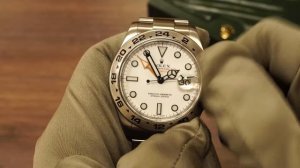 Полярный Rolex Explorer II 216570 Polar - самый красивый Explorer? Обзор часов.