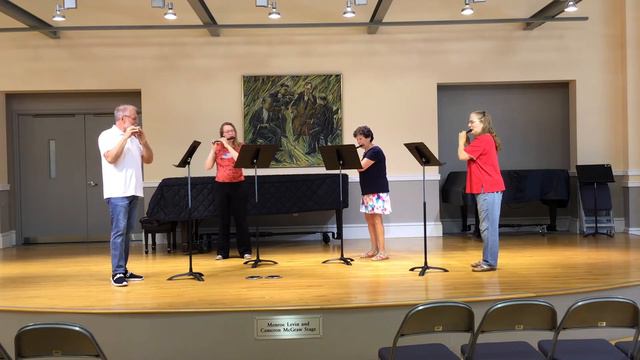 The Stars and Stripes Forever for four piccolos - John Philip Sousa arr. Erik Meyer смотреть онлайн