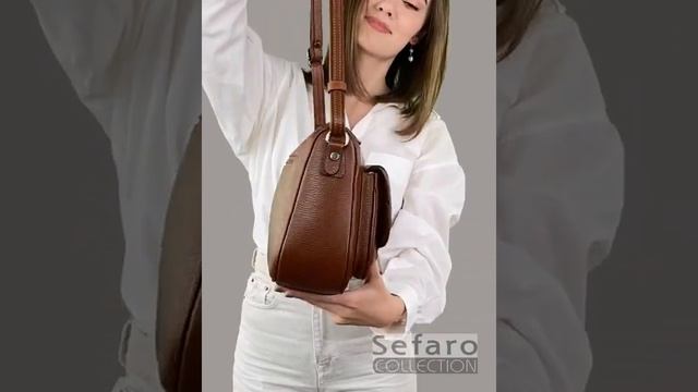 Сумка женская из телячьей кожи Артикул: Vostro VT-20171 смотреть онлайн