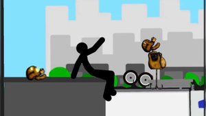 урок как надо стрелять (анимация/мультфильм)