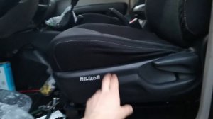 Замена штатных сидений L200 на сиденья от Toyota Hilux 2018 г.