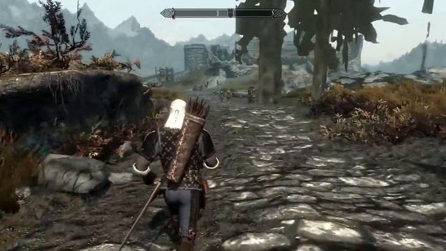 Путешествие Геральта и Йеннифэр The Elder Scrolls 5.Skyrim - Часть1 Грот утопленника смотреть онлайн