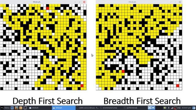 Depth First Search vs Breadth First Search - Python - Misbah Mohammed смотреть онлайн