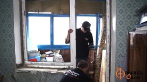 Установка балконного блоку