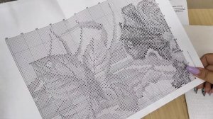 109. Новый набор вышивки по чистой канве от Золотых ручек