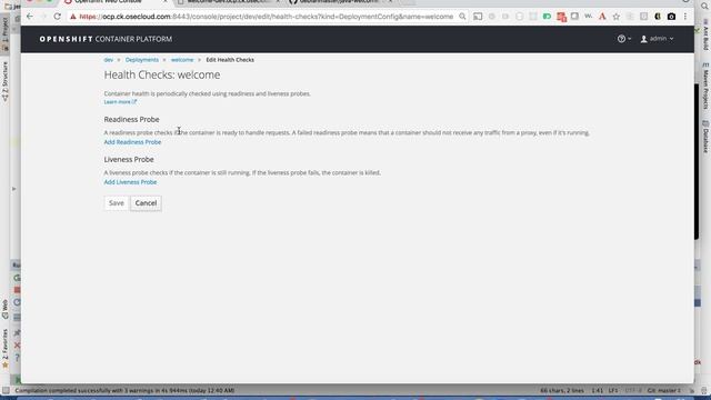 OCP: 6. Scaling applications in openshift and applying health checks смотреть онлайн