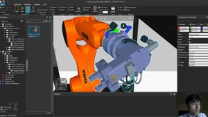 Kuka sim Pro. Lesson8. Калибровка инструмента