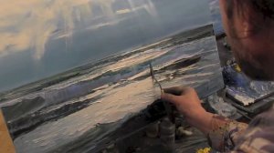 Море, уроки рисования для начинающих, Сахаров