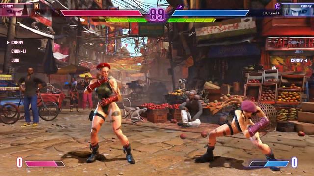Cammy Vs Cammy Classic Costume - Street Fighter 6 PC 4K Gameplay