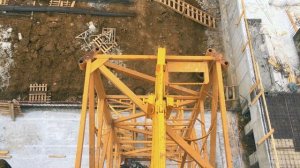 Монтаж Башенного крана Liebherr-132, Саня Крановщик, Sanya the crane operator