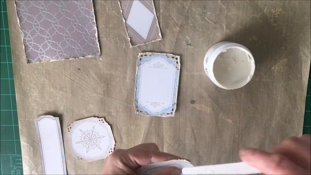 How to create a snow effect on a scrapbooking layout смотреть онлайн