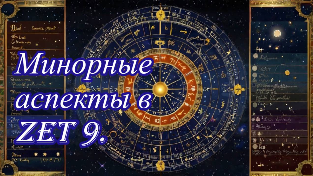 Минорные аспекты в Zet 9.