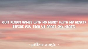 Quit Playin Games With My Heart - Backstreet Boys (Lyrics) 🎵