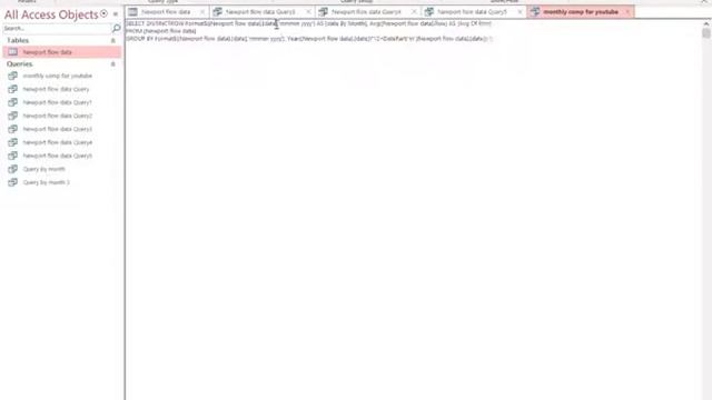 Determining Monthly and Annual Average Values from Time Series Data using Microsoft Access смотреть онлайн