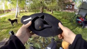 Дачный обзор чучел из полистирола