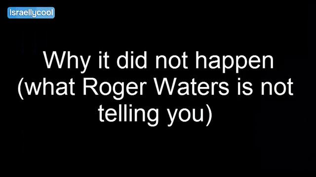 The Dishonesty of Roger Waters: The Partition Plan смотреть онлайн