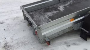 Прицеп двухосный грузовой AvtoS AF34NB для легковых автомобилей