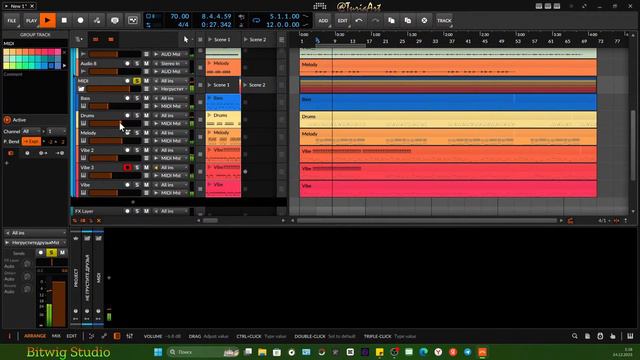 Bitwig Studio 5.1.Стрим. Вопросы есть? Задавайте!