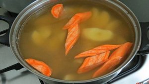 Суп пюре гороховый с картофелем