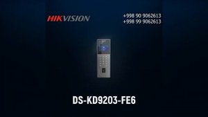 2 МП многоэтажная IP вызывная панель с сенсорным LCD-экраном DS-KD9203-FE6. Домофон Hikvision