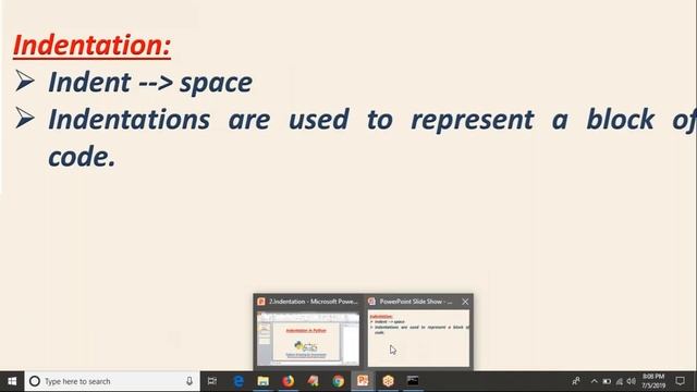 Python Scripting for Automation | Python Indentation | what is Indentation ?
