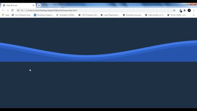 SVG Wave Animation Effects Using Html & Css смотреть онлайн