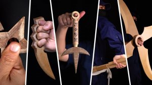 Ниндзя Ножы из картона