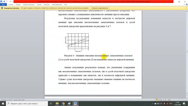 Разработка технологии вафель функционального назначения с использованием стевиозида смотреть онлайн