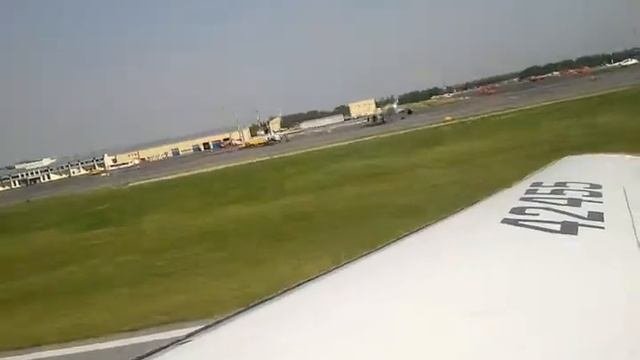 Взлет самолета Нижневартовск - Санкт-Петербург