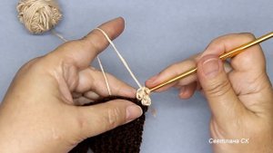 174 Очень красивая обвязка края крючком  СветланаСК