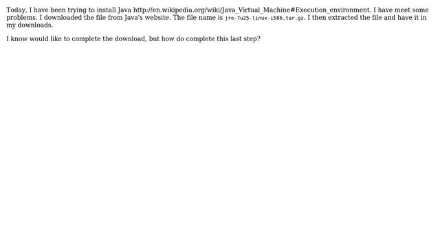 Ubuntu: Downloading Java JRE смотреть онлайн